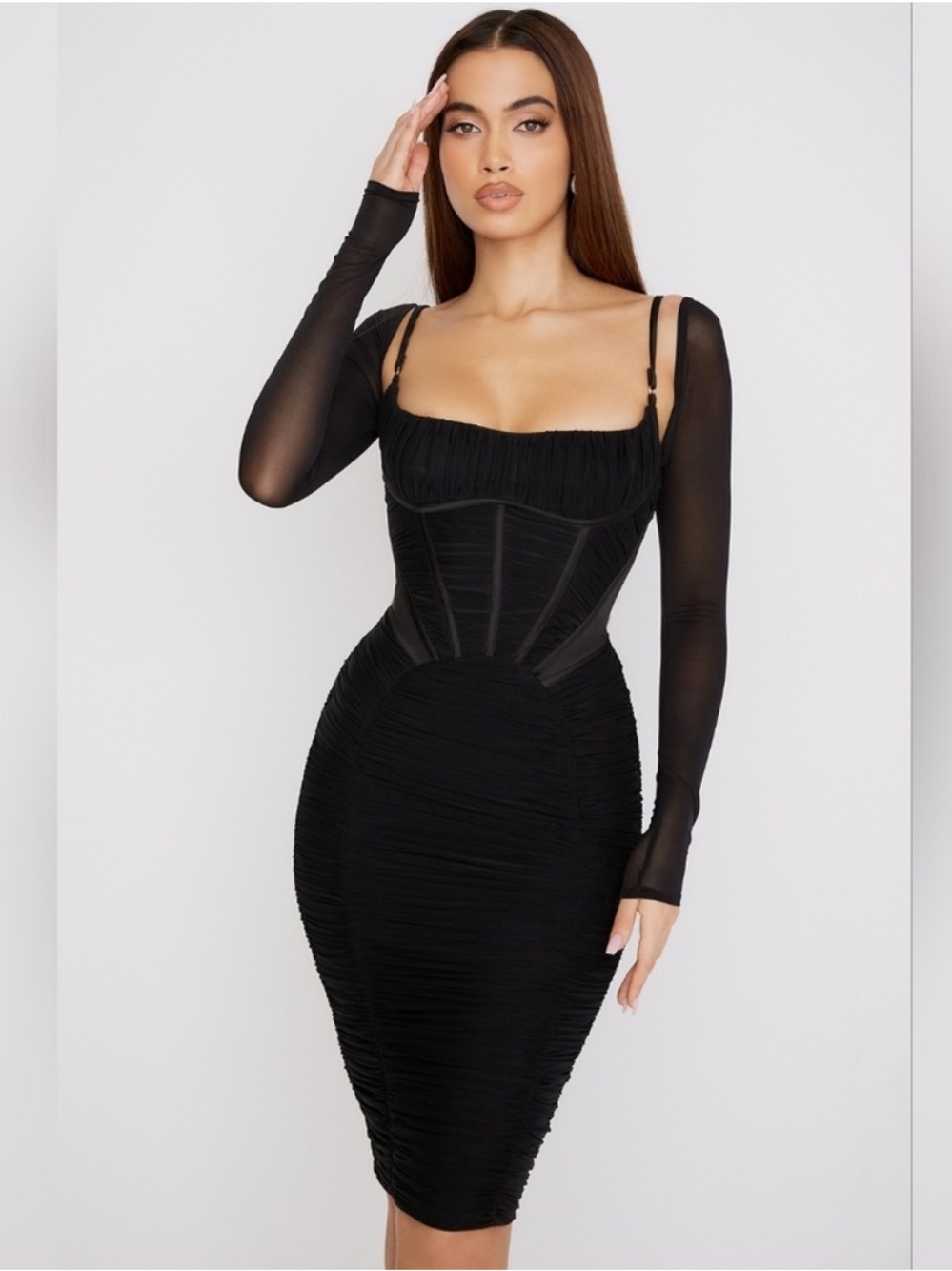NWOT House Of CB Freyja Midi Dress